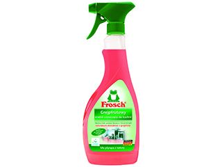 Wykorzystanie czyszczących właściwości grejpfruta w kuchni dzięki nowemu środkowi marki Frosch. 