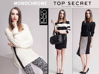 Monochrome Top Secret Fashion Collection