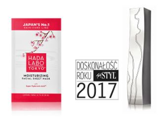 Maska Hada Labo Tokyo wybrana na doskonałość roku 2017