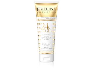 Luksusowe serum liftingujące do biustu z serii 24K GOLD Eveline Cosmetics.