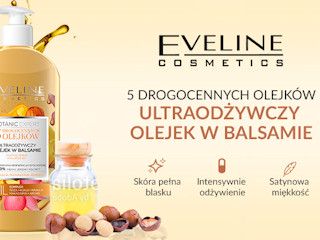 Ultraodżywczy olejek w balsamie 5 OLEJKÓW z linii Botanic Expert Eveline Cosmetics.