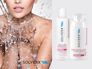 Idealne oczyszczenie w letnie dni z kosmetykami Solverx.