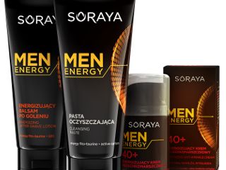 Kosmetyki Men Energy Soraya.