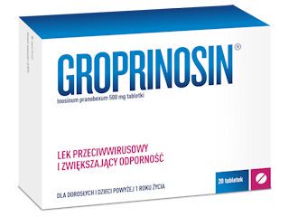 Działaj na maxa… wzmacniaj swoją odporność z Groprinosin.