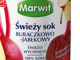 Świeży sok buraczkowo-jabłkowy Marwit
