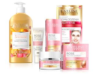 Konkurs Eveline Cosmetics - różane kosmetyki na jesień po 40stce.