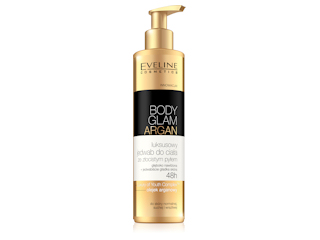 BODY GLAM ARGAN Luksusowy jedwab do ciała ze złocistym pyłem