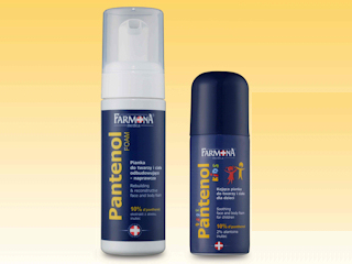 Po plaży… Pantenol