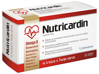 NUTRICARDIN – w trosce o Twoje serce!
