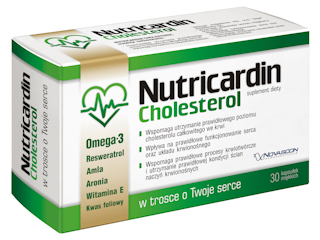 NUTRICARDIN CHOLESTEROL – w trosce o Twoje serce!