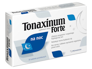 Tonaxinum Forte na noc – spokojny, fizjologiczny sen