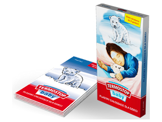 Nowe plastry chłodzące TERMOSTOP baby